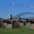 You can camp in the center of Sydney. Campsite is located on Cackatoo Island in the middle of Sydney harbor.