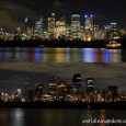 Sydney CBD night before and during Earth Hour in Australia. Are you turning off your lights tomorrow during Earth Hour?