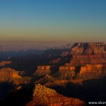 Grand Canyon from Desert view during sunrise, Arizona, USA