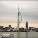 Spinnaker Tower in Portsmouth, England, UK
