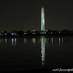 Washington Monument at-night, Washington DC, USA