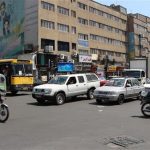 traffic in Tehran city