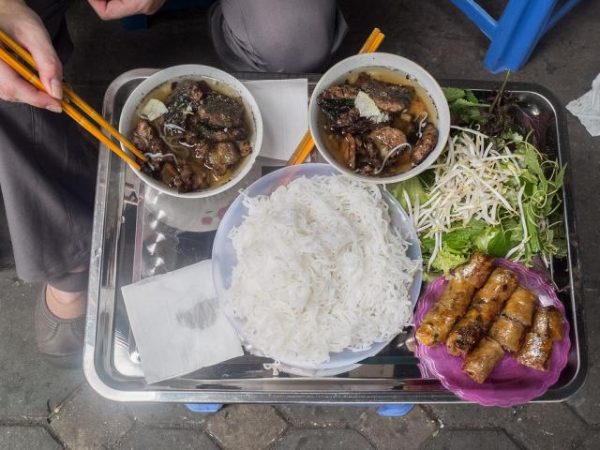 street food, Hanoi, Vietnam