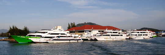 Ferries from Phuket to Ko Phi Phi Don, Thailand