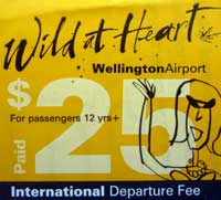 Departure fee – most annoying thing in New Zealand