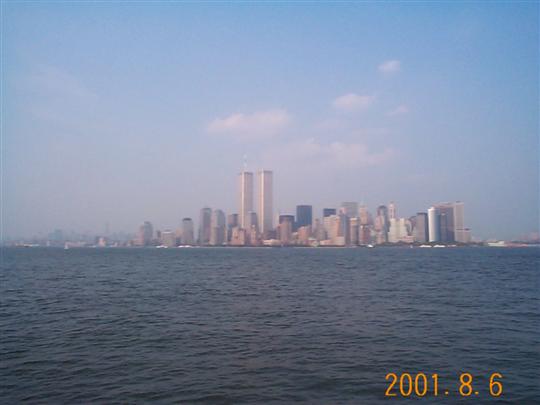 New York.Twin Towers. 2001