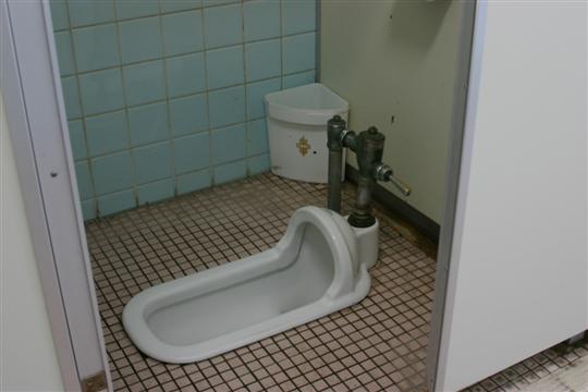 Japanese style toilet