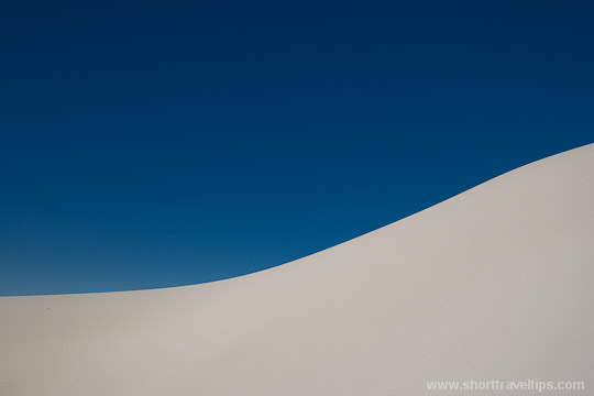 Weekly Travel Photo. White dunes