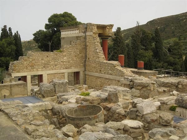 Minoan Palace Of Knossos, Crete