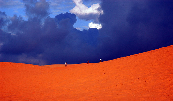 Red sand dunes, Mui Ne, Vietnam