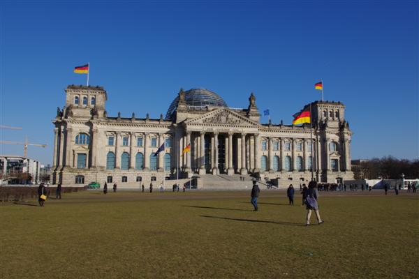 Visiting Reichstag in Berlin