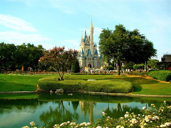 Disney castle in Florida