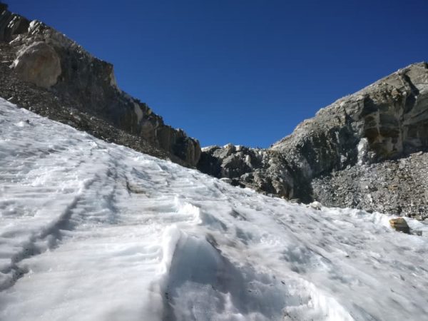 Cho La pass glacier, Nepal