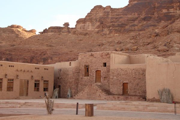 AlUla Old Town and rocks